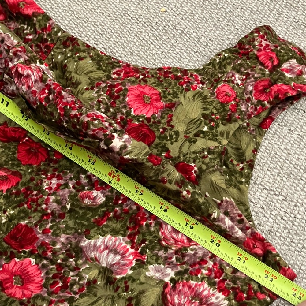 Vintage Floral Dress 50’s 60’s - Picture 3 of 6